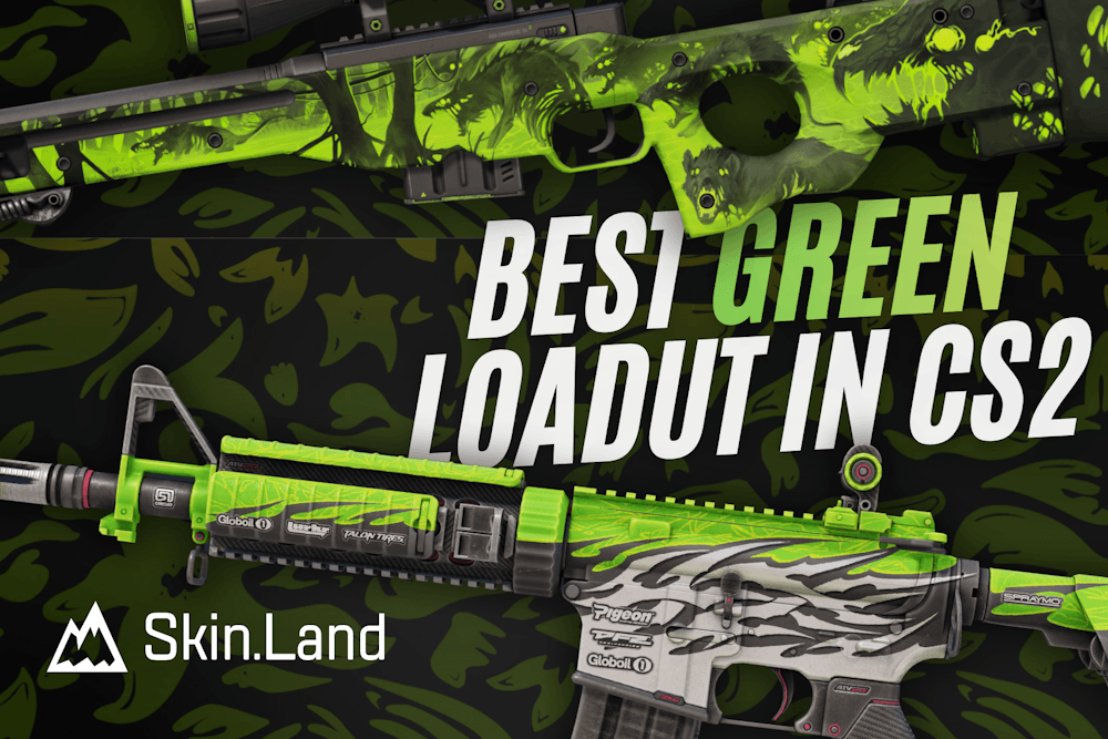 Bästa CS:GO och CS2 Green Loadout 2026 för T eller CT