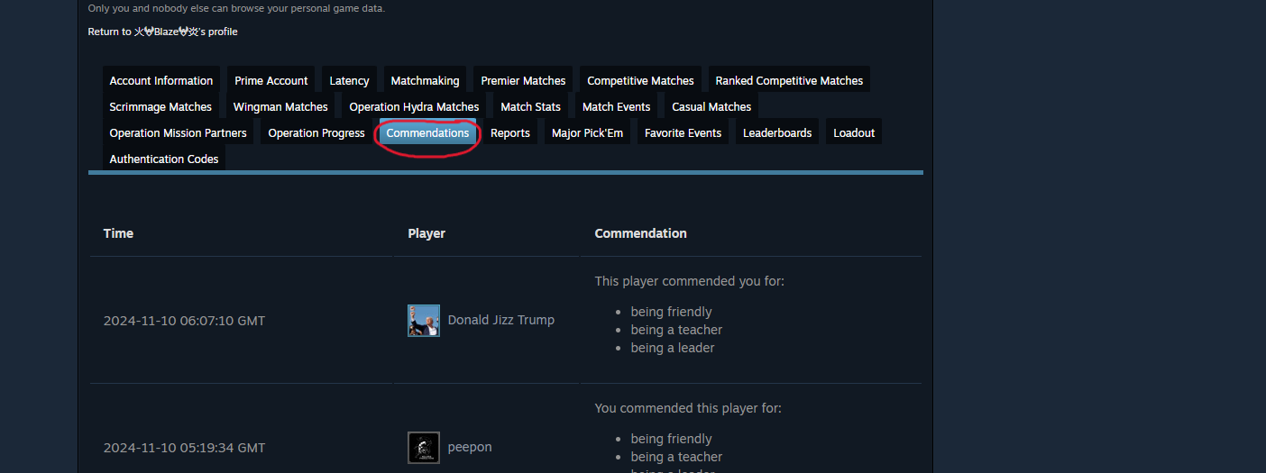 How to See Your Commendations in CS2