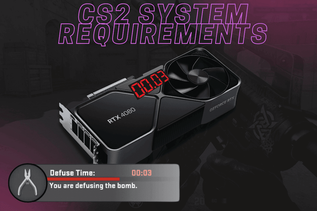 Systemanforderungen für Counter Strike 2 (CS2) auf dem PC