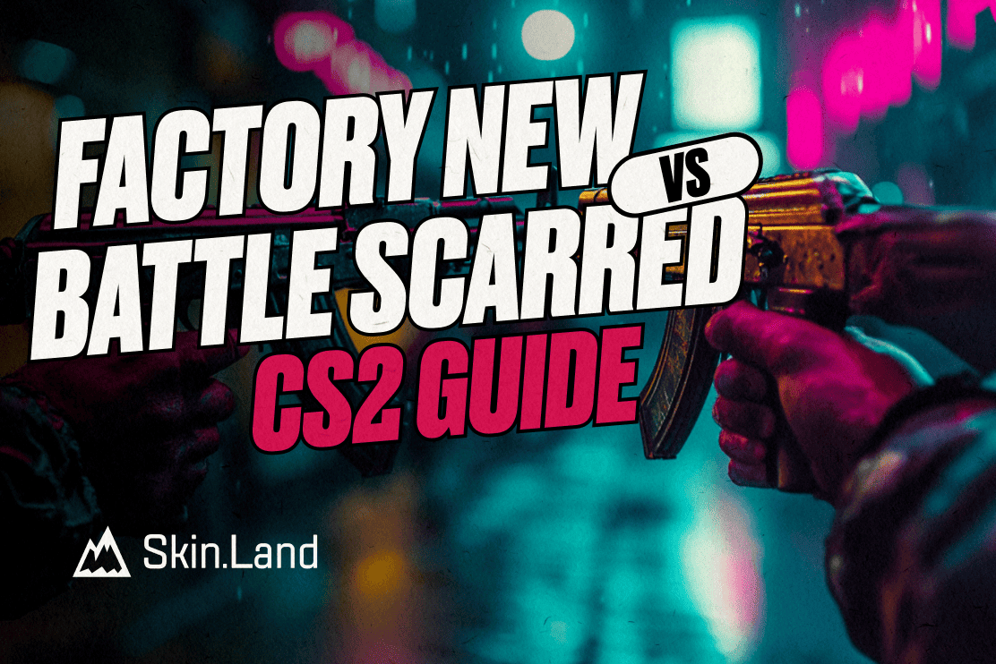 Factory New vs Battle Scarred in CS2: What's the Difference?