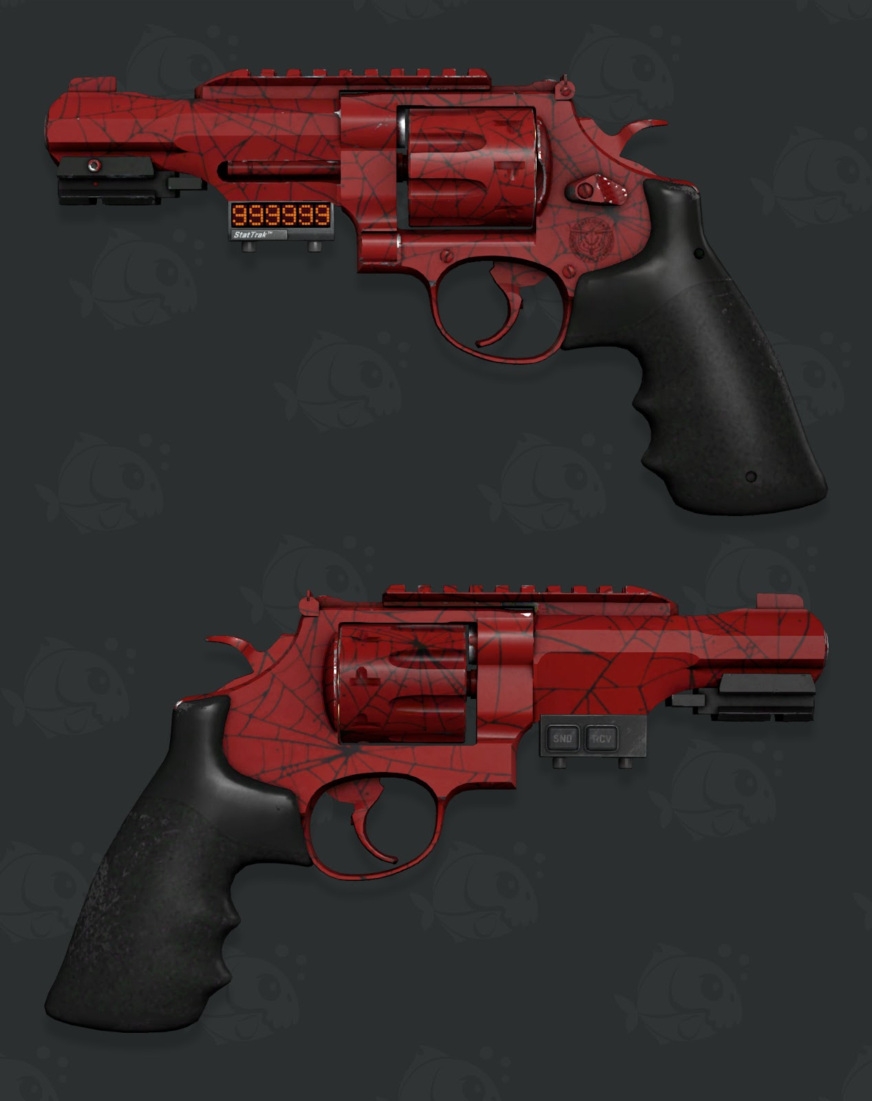 R8 Revolver vs Deagle Skins in CS2