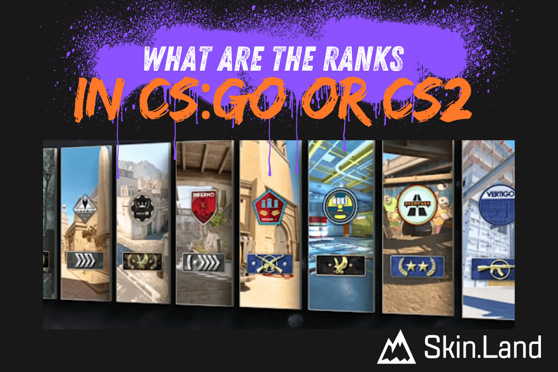 Was sind die Ranks in CS:GO oder CS2?