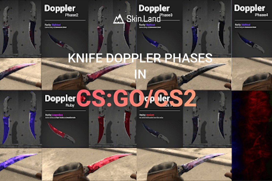 CS:GO/CS2 Cuchillo Doppler Fases