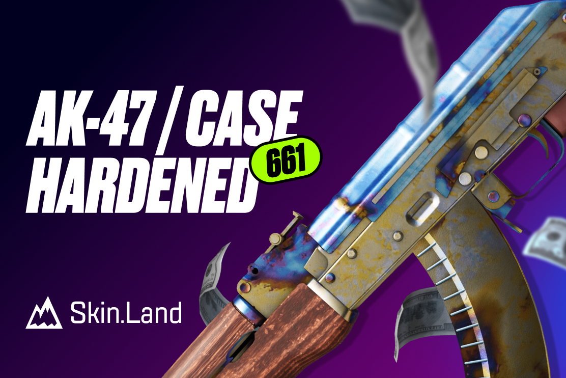 AK-47 Case Hardened 661 - สกินที่แพงที่สุดใน CS2 ขายได้กว่า 1 ล้านเหรียญสหรัฐ