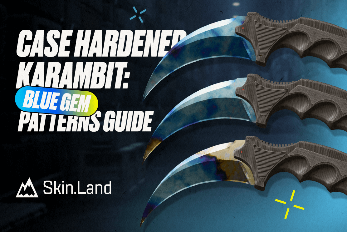 Karambit cementado: Guía de patrones Blue Gem