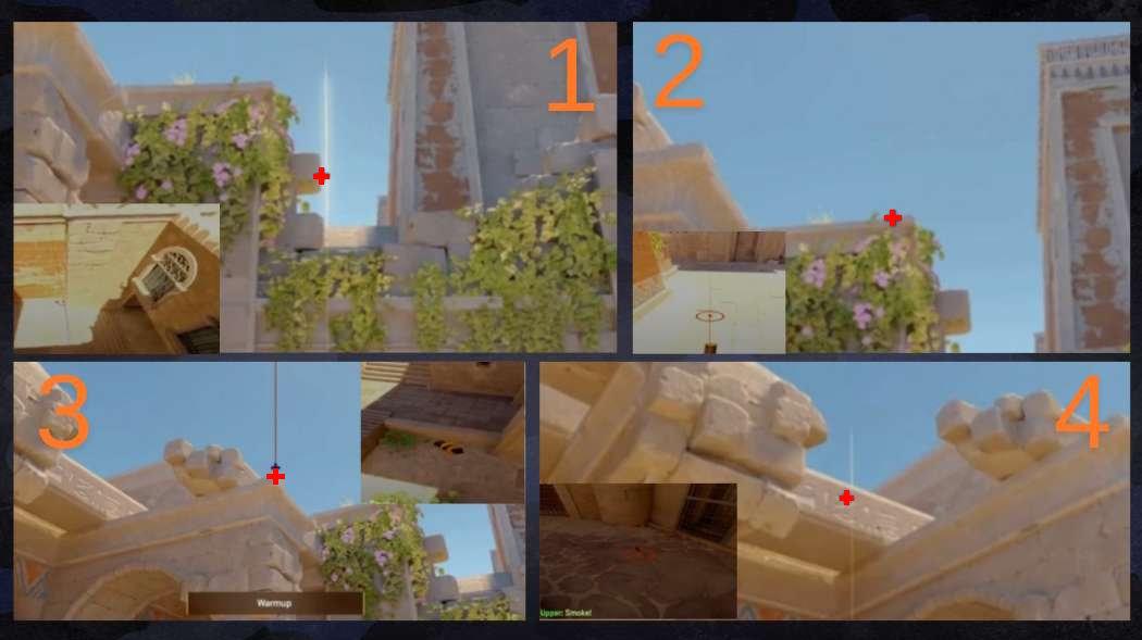 Anubis CS2 CT Spawn Smoke Grenades
