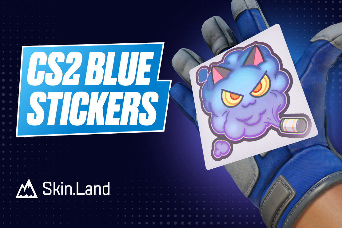 Best CS2 Blue Stickers