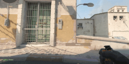 Dust 2 T Side Smoke Grenades