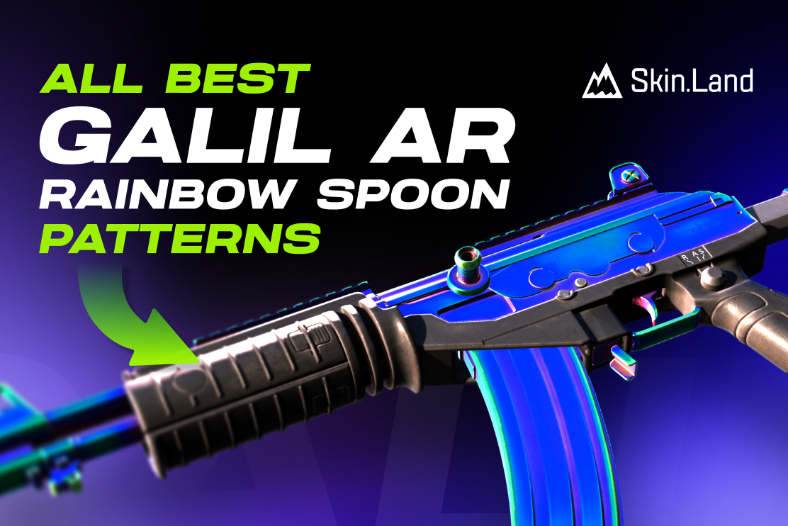 Galil AR 레인보우 스푼 패턴 가이드 (최고의 패턴 모음)