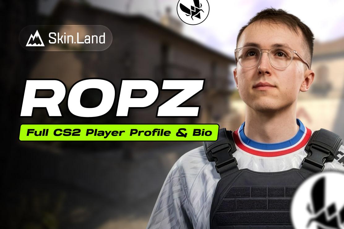 CS2의 ropz: 나이, 경력, Inventory, 순 자산 및 전체 플레이어 프로필