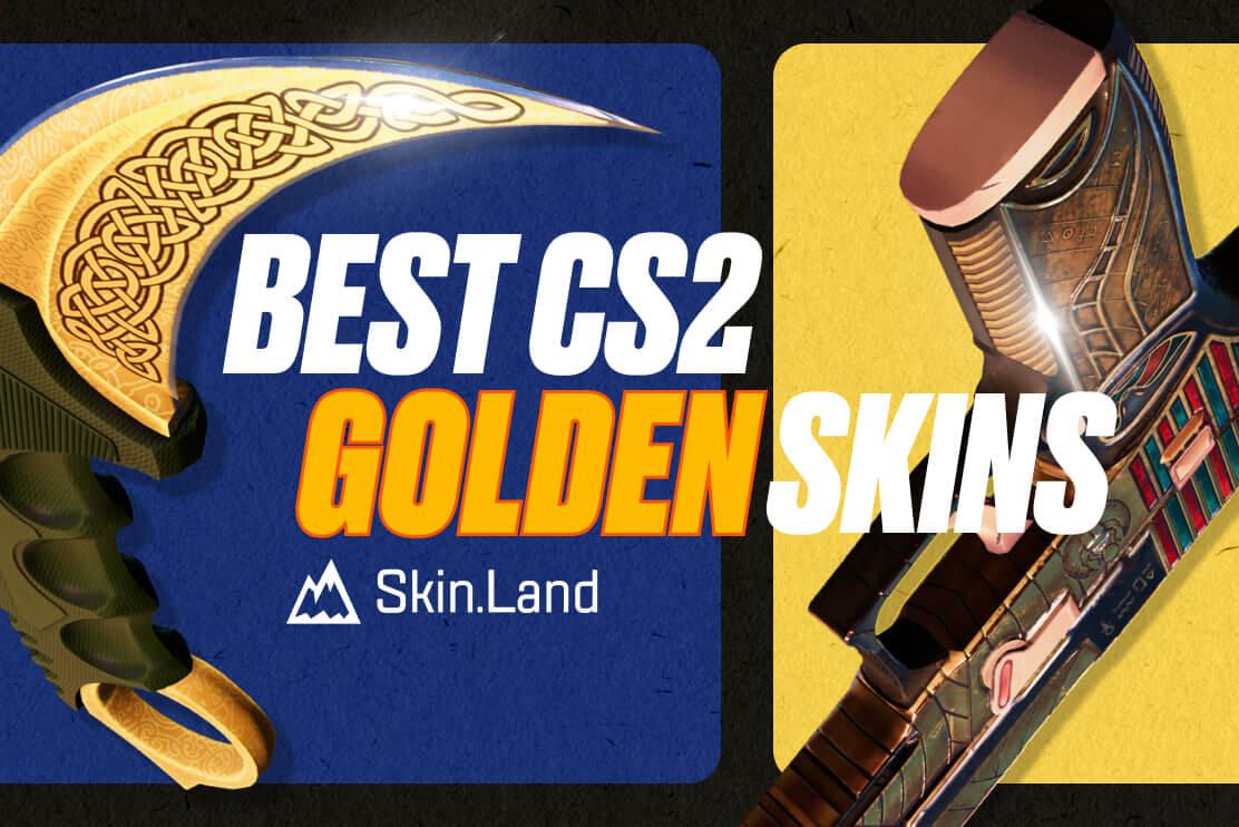 Wszystkie najlepsze złote skiny w CS:GO i CS2 w 2026