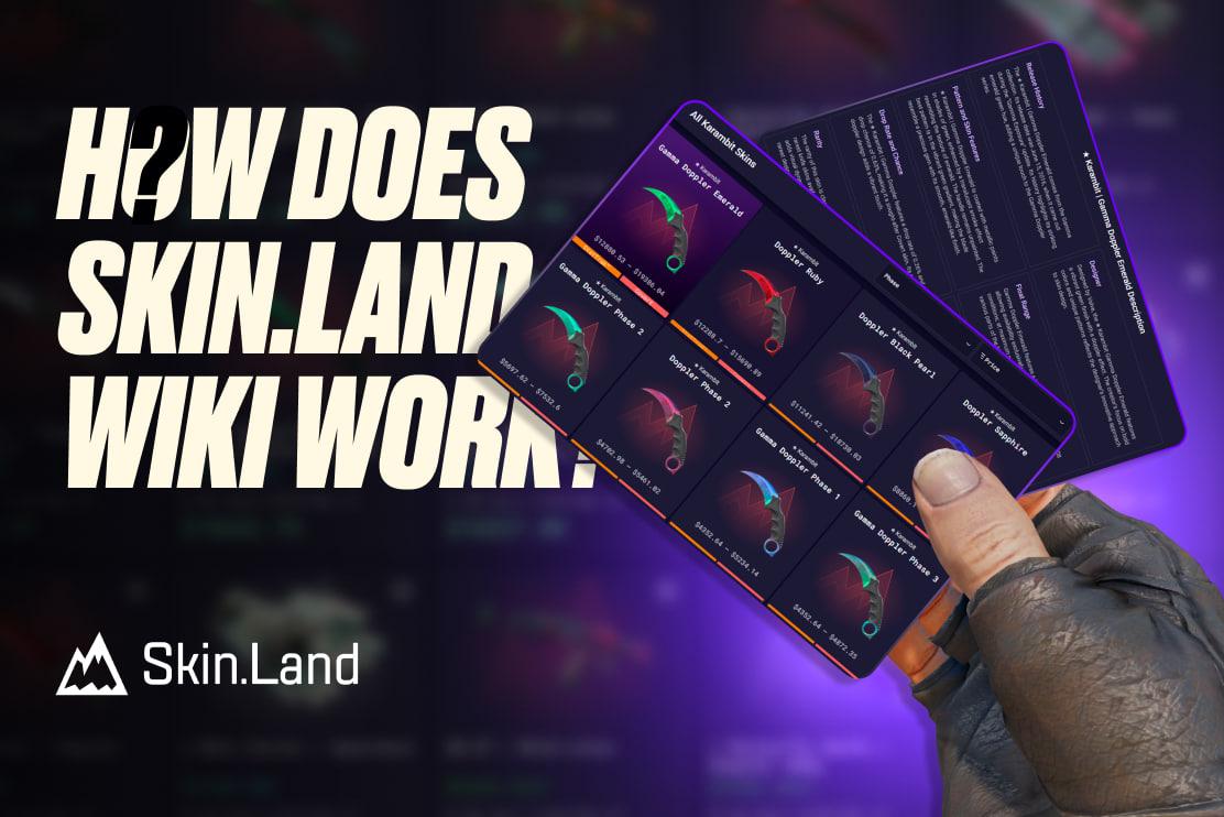 Skin.Land Wiki – CS2 스킨 및 케이스 데이터베이스 전체