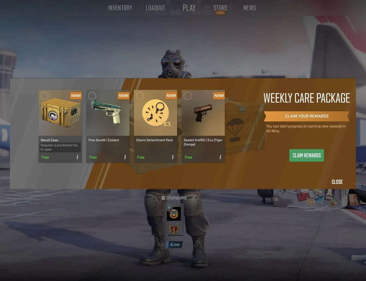 What is a Charm Detachment Pack in CS2?