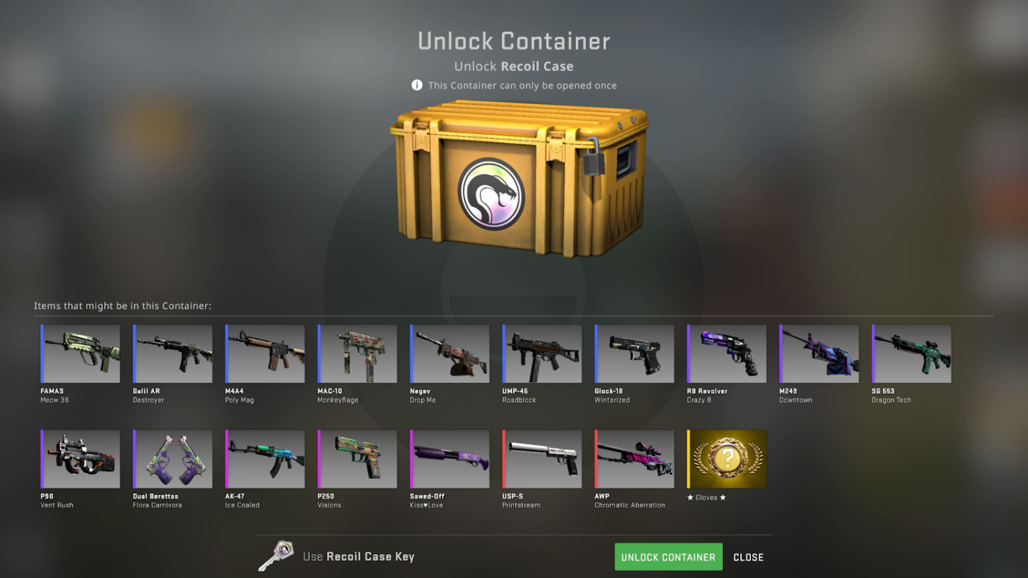 What is The Cheapest Case in CS:GO/CS2?