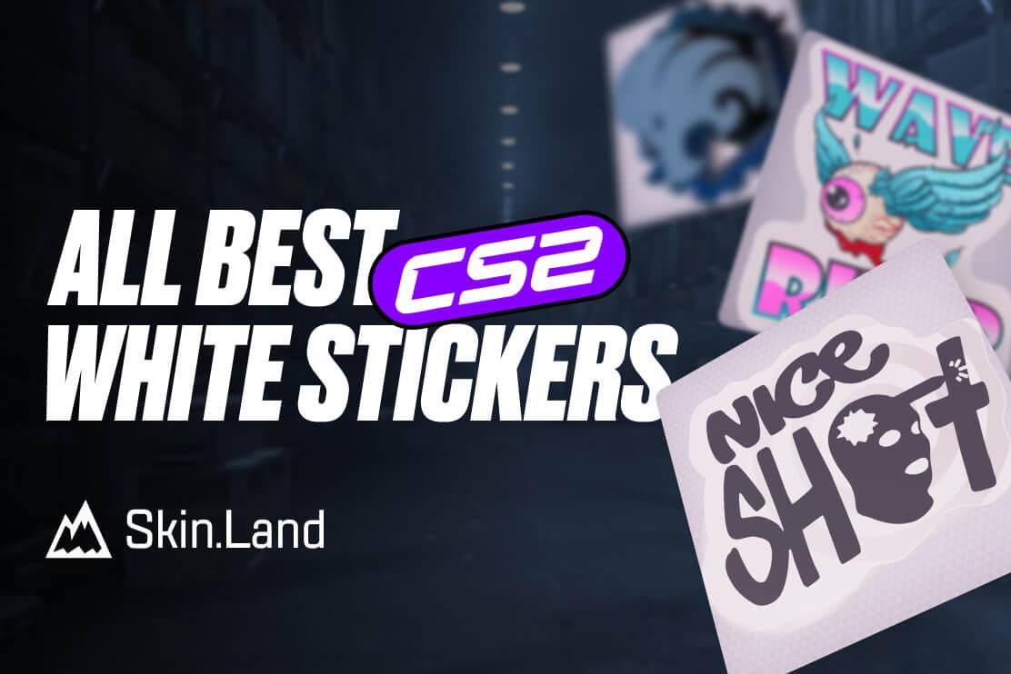 Best CS:GO and CS2 White Stickers in {year}