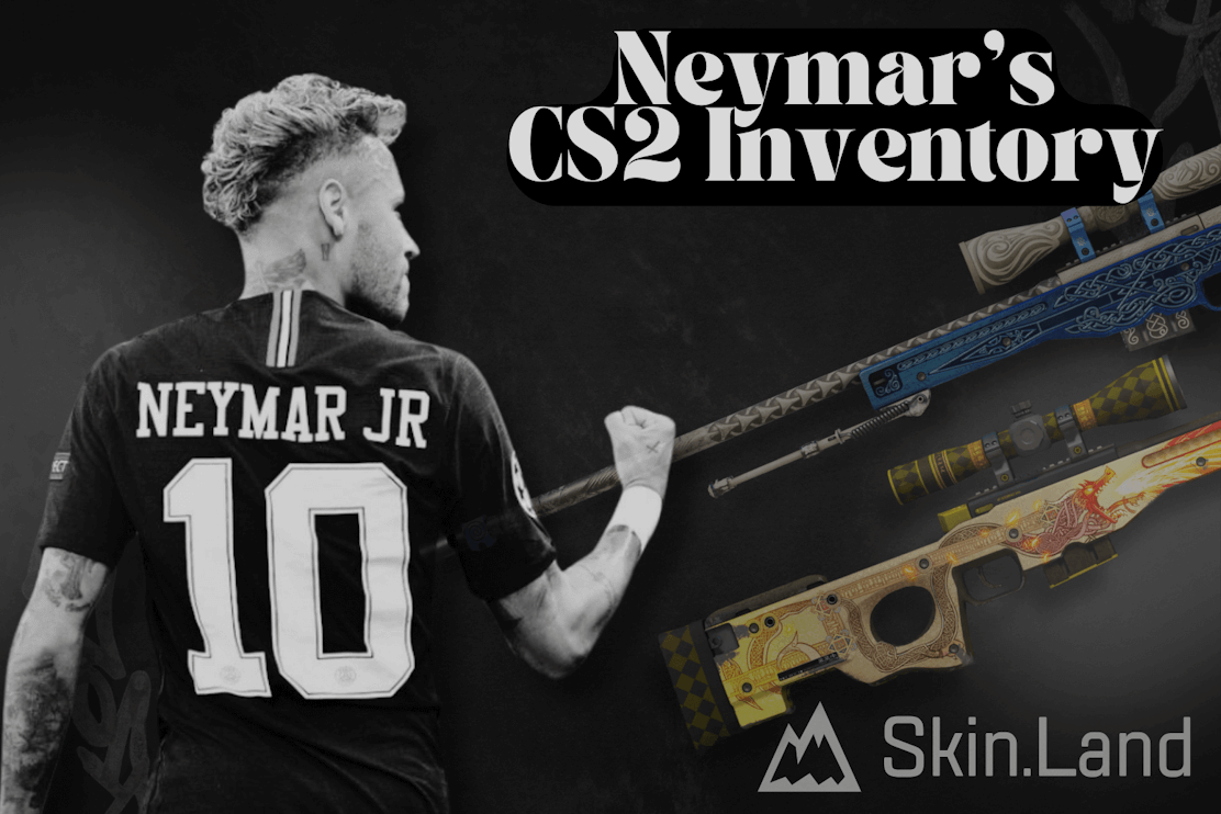 Neymar's Inventory: The Coolest Skins of the Brazilian Star