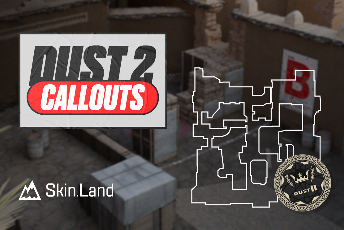 Dust 2 Map Callouts