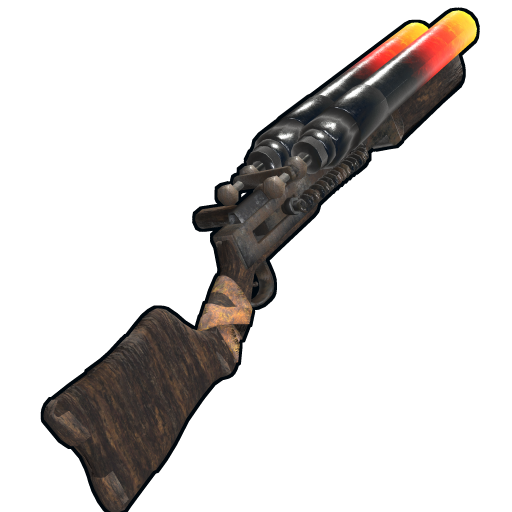 Bronie poziomu C w Rust: Nailgun, Revolver i Compound Bow