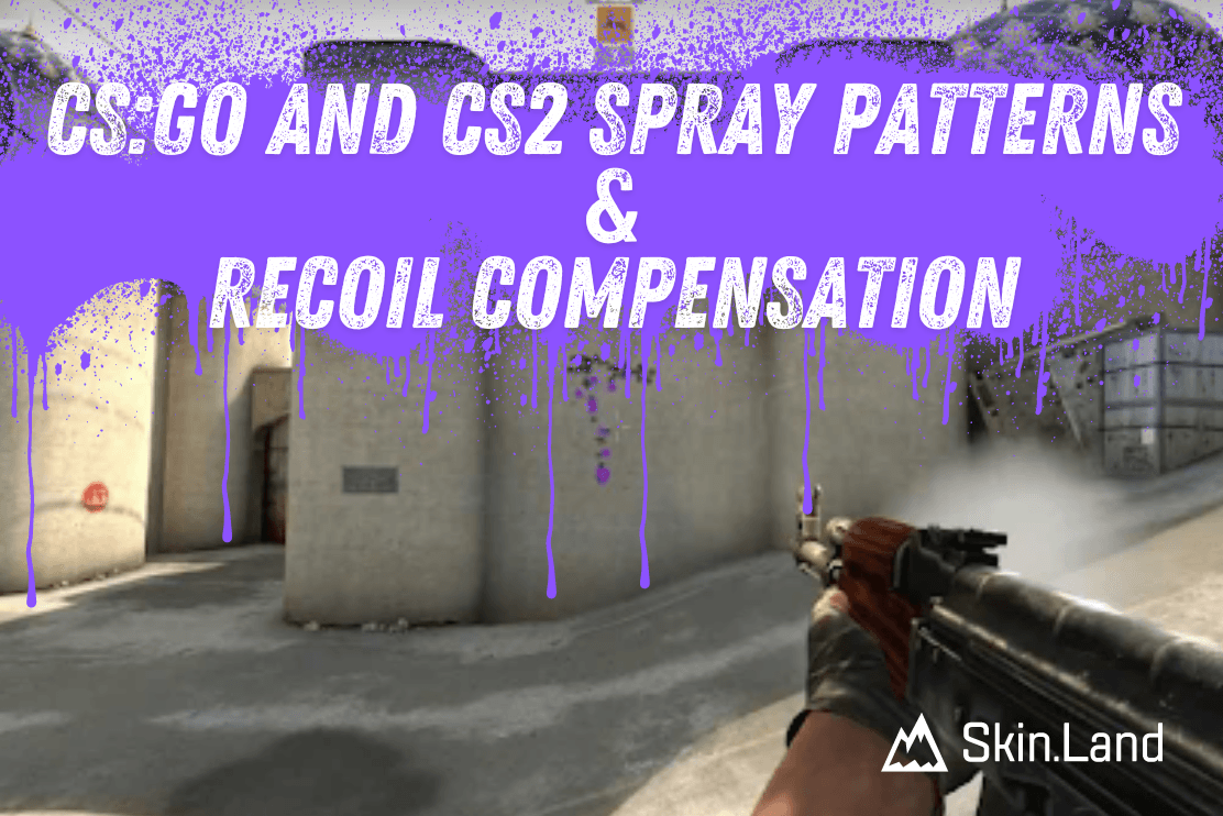 รูปแบบสเปรย์ CS:GO และ CS2 และการชดเชยการหดตัว