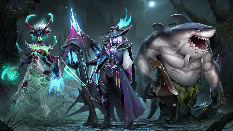 Dota 2 Trove of Terror: New Tidehunter & Drow Ranger Arcanas