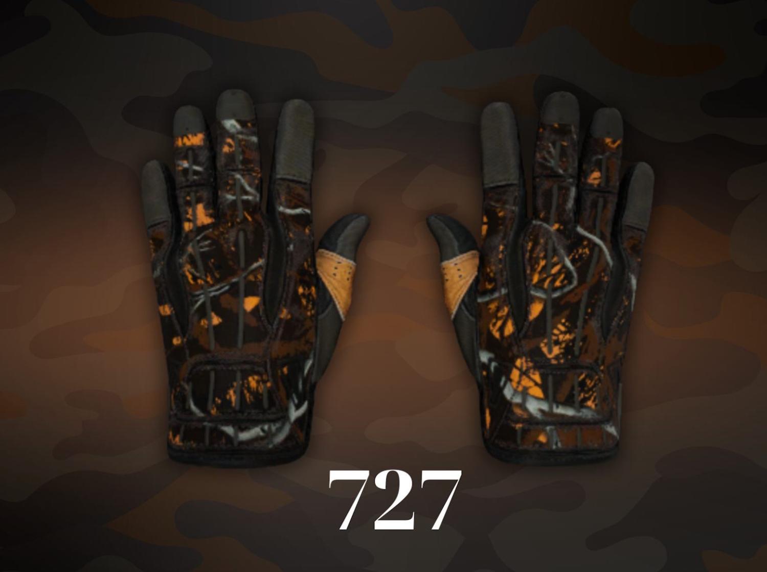 Sport Gloves Big Game Fire pattern