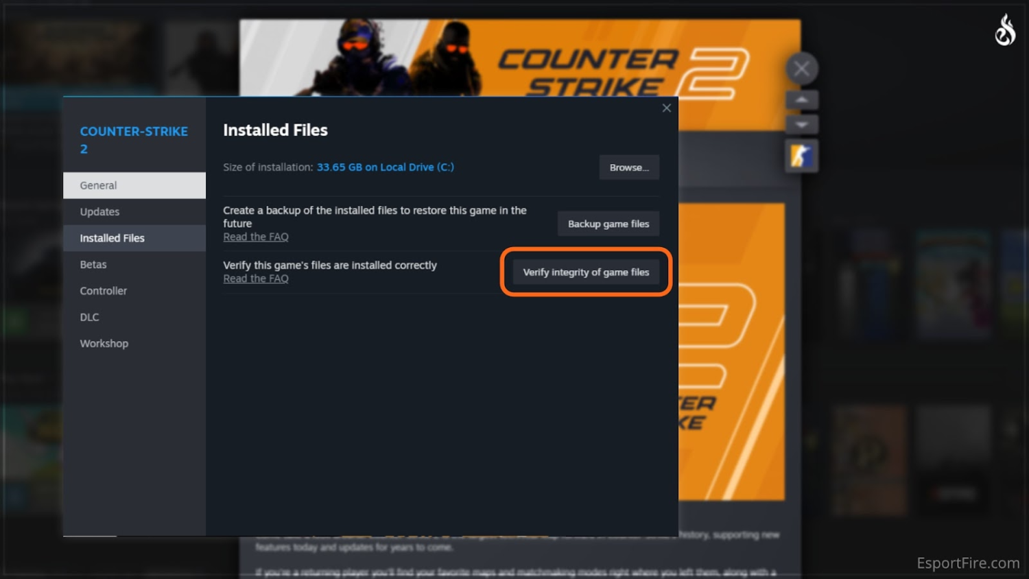 Fixing Game Files