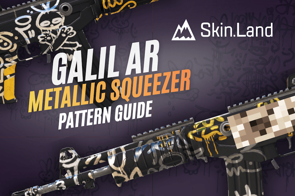 Galil AR Metallic Squeezer Pattern Guide: Black, Gold, Rabbit and the D