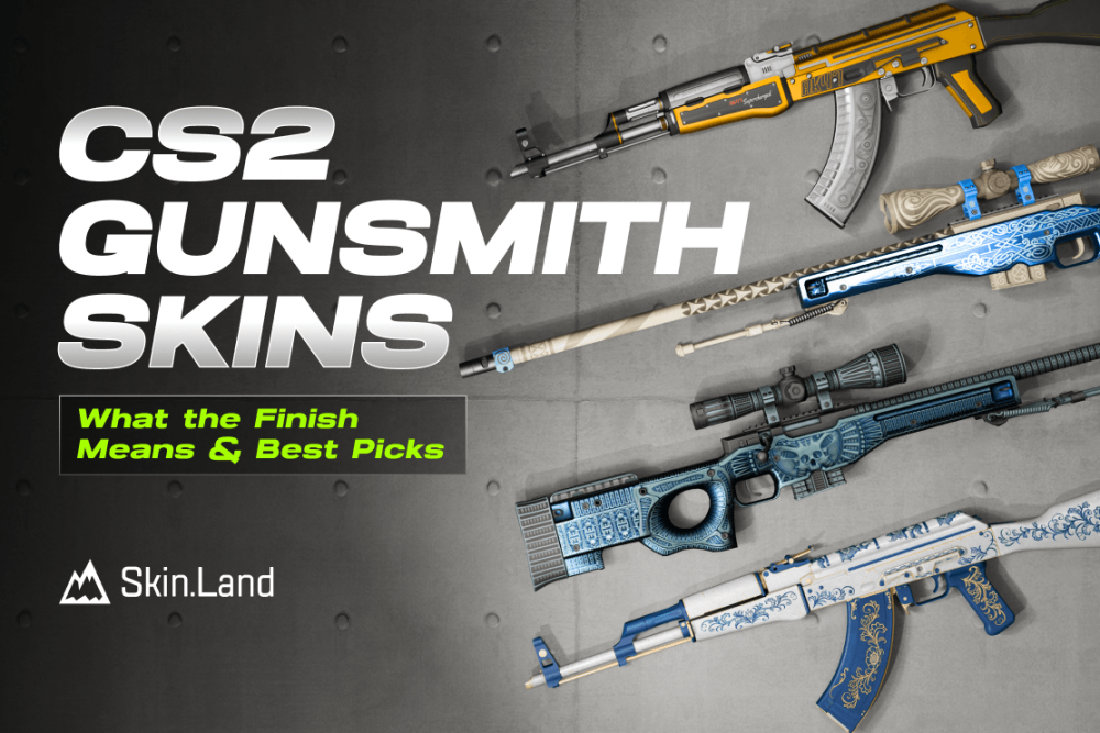 CS2 Gunsmith Skins: What the Finish Means & Best Picks ({year})