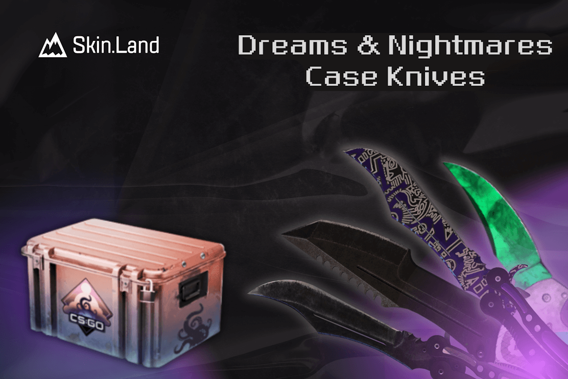 ¿Qué cuchillos hay en la caja Dreams and Nightmares?