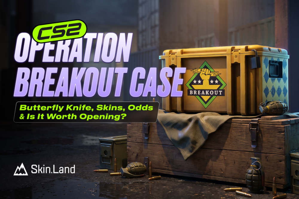 CS2 Operation Breakout Case: Butterfly Knife, Skins, Odds & Is It Worth Opening? ({year})