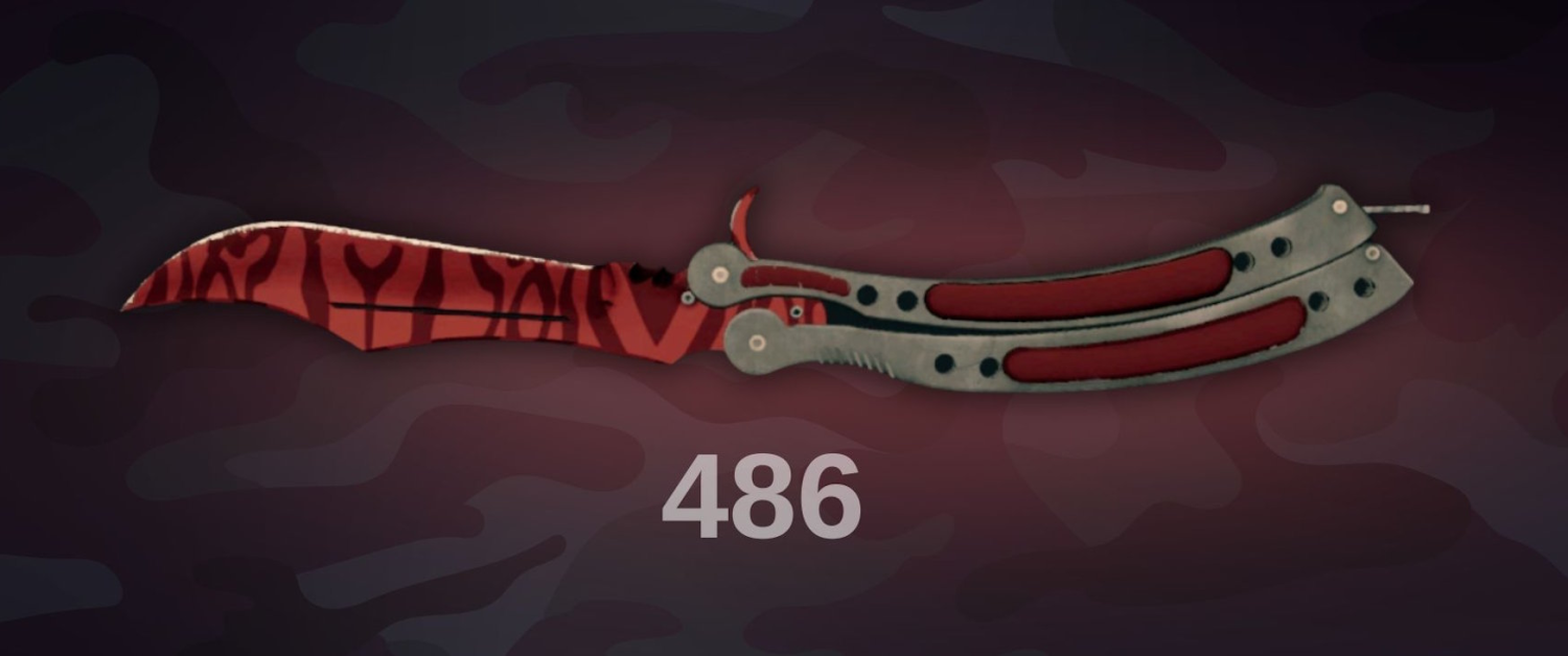 Butterfly Knife Slaughter Helmet Pattern