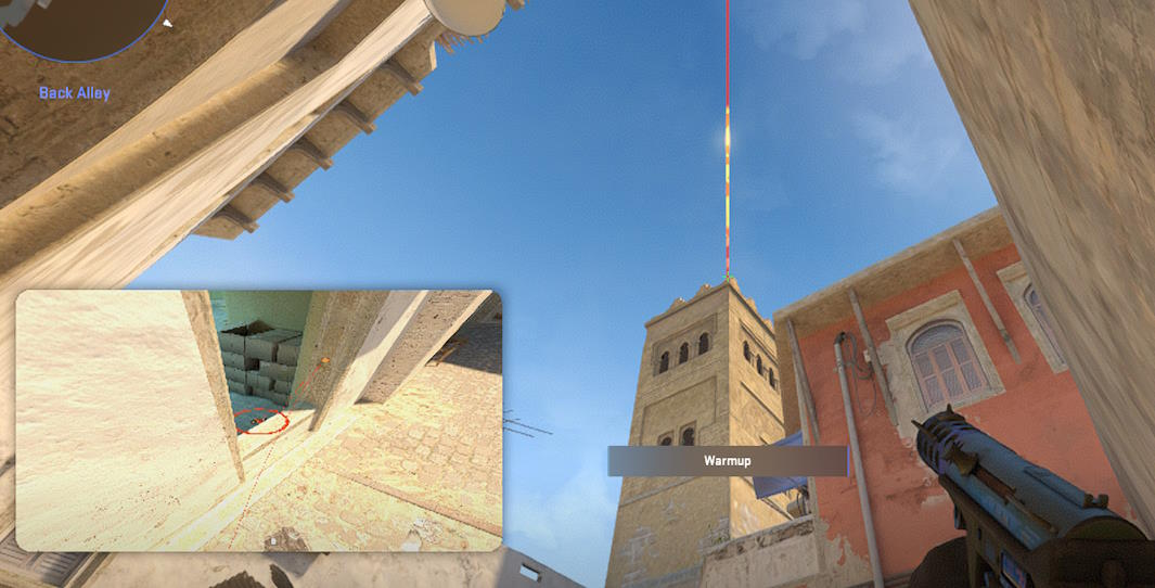 CS2 Mirage B Smokes