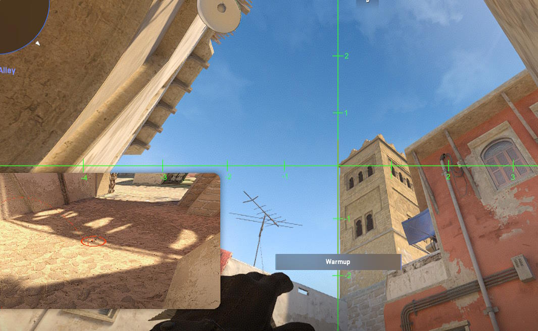 CS2 Mirage B Smokes