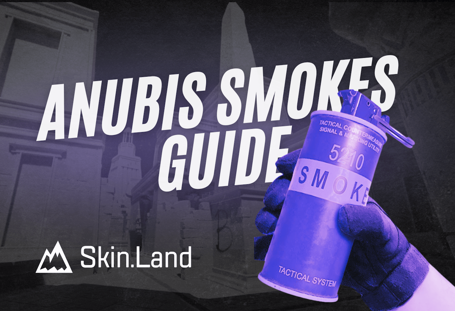 Bästa CS2 Anubis Smokes-uppställningarna i {year}