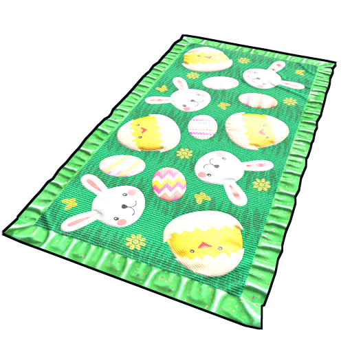The Cheapest Rust Rug Skin: Easter Rug
