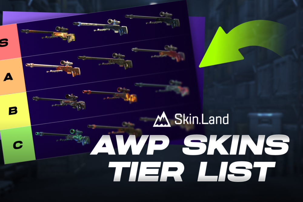 CS2 AWP Skins 계층 목록 – 모두 최고 Skins {year} 순위