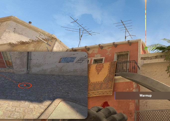 CS2 Mirage Mid Smokes