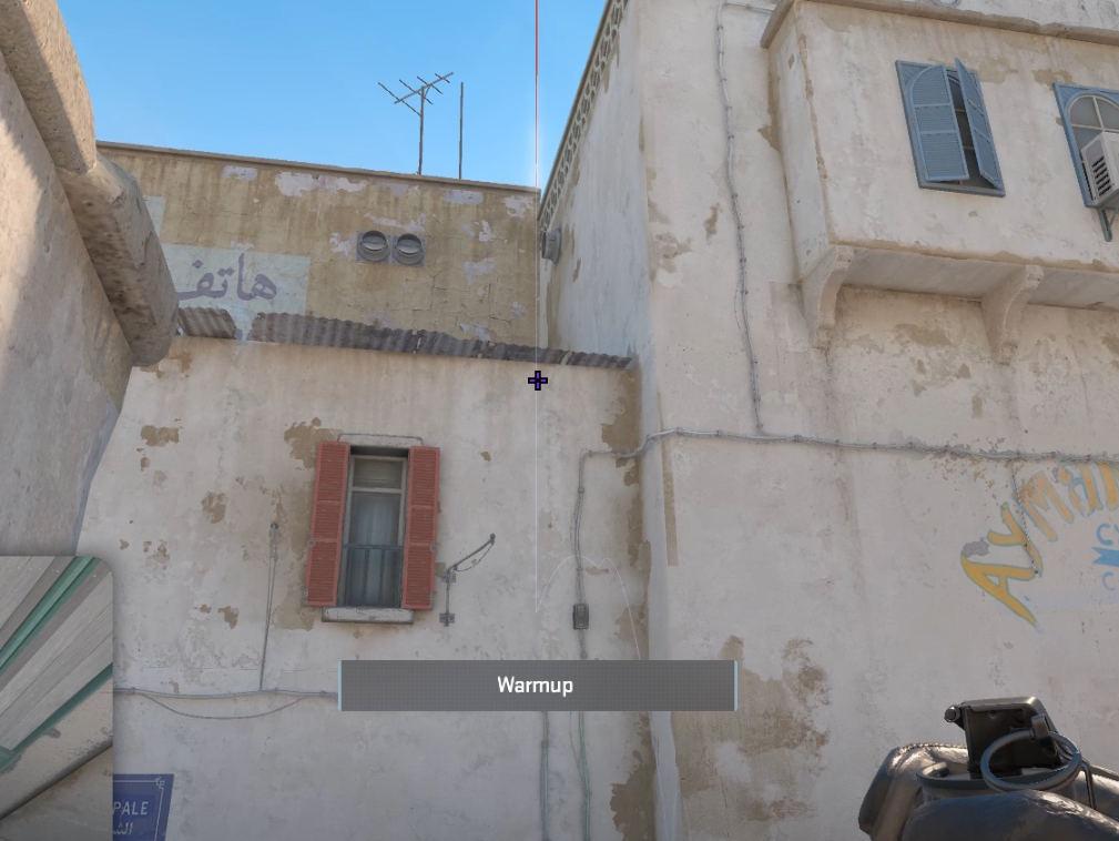 Dust 2 CT Long Smoke