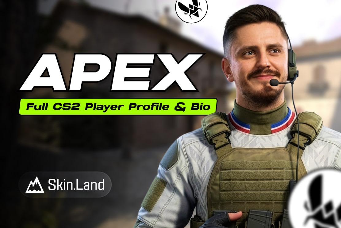 CS2의 apEX: 나이, 경력, Inventory, 순 자산 및 전체 플레이어 프로필