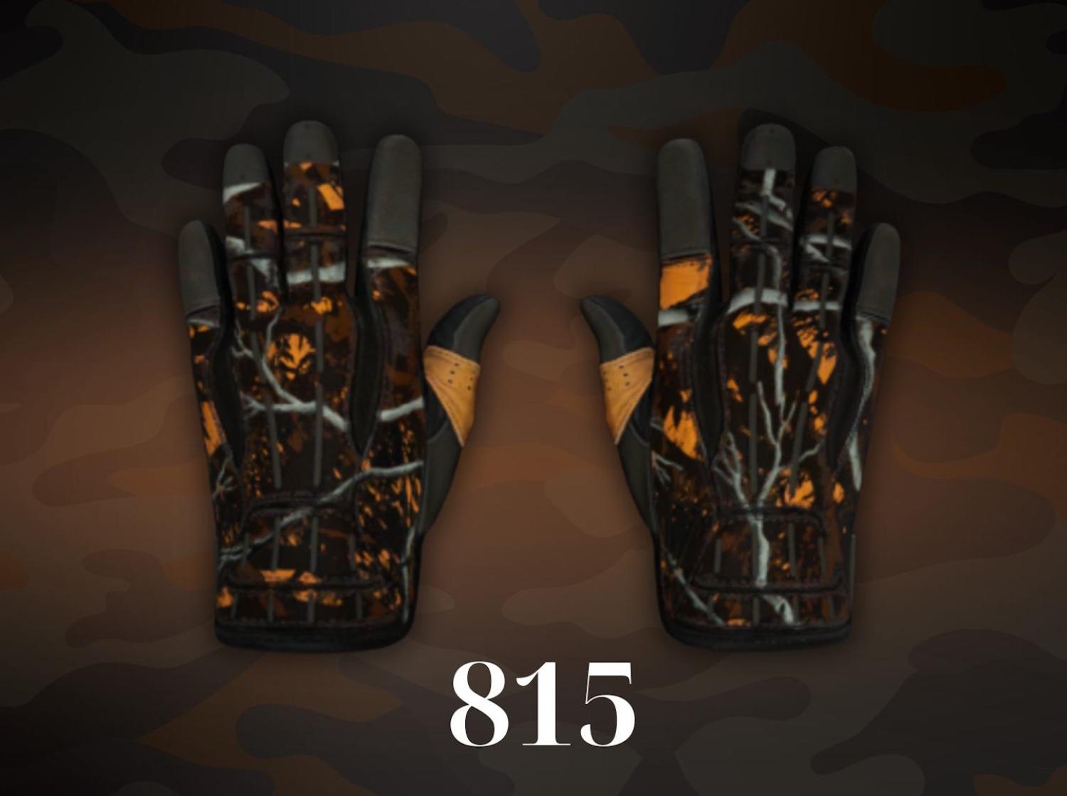 Big Game Gloves Twig Pattern