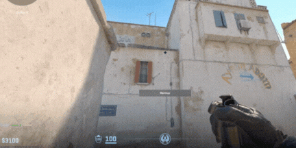 Dust 2 CT Long Smoke