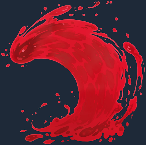 Ruby Wave (Lenticular)