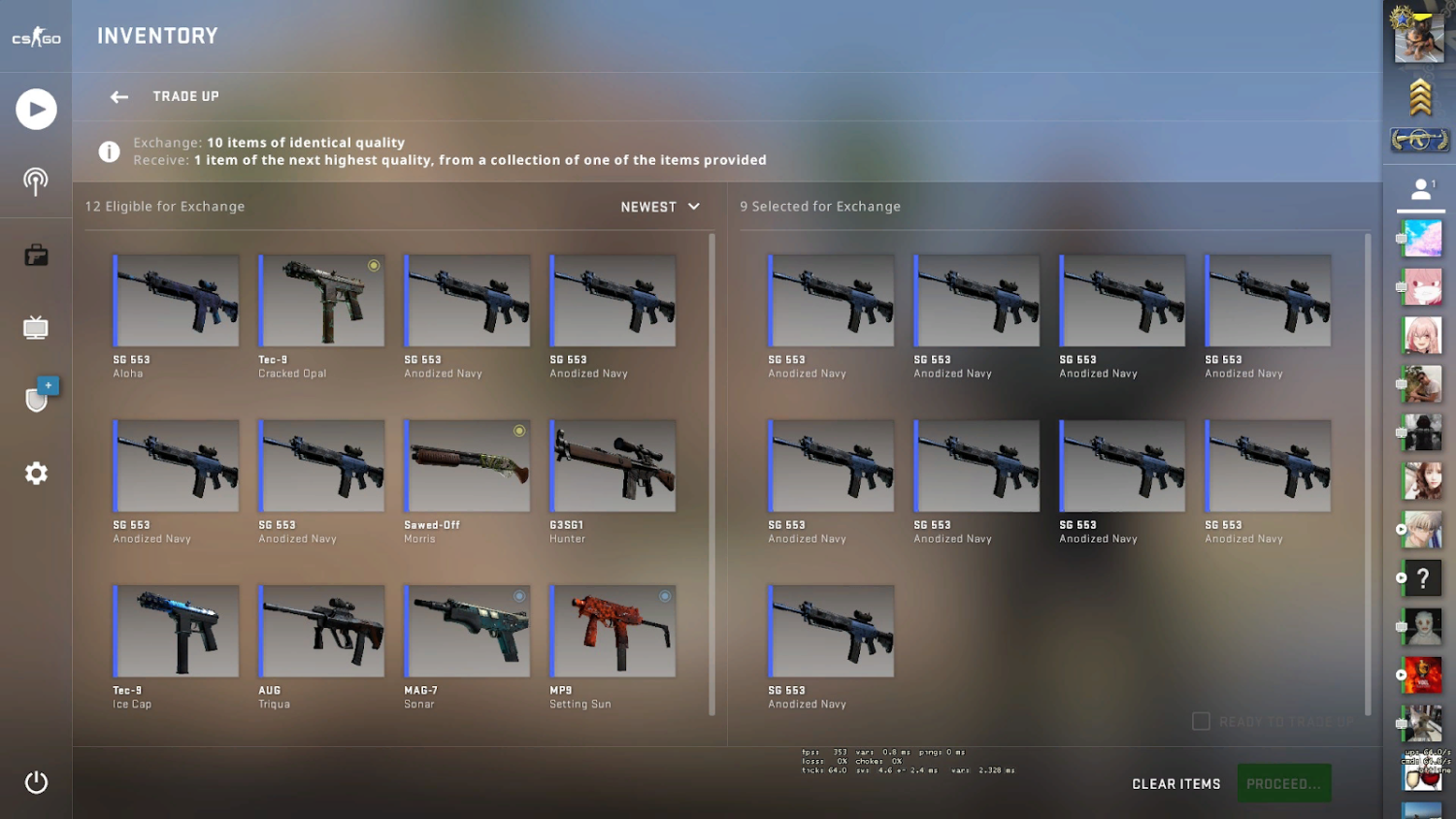 How to earn weapons using Trade Up contracts