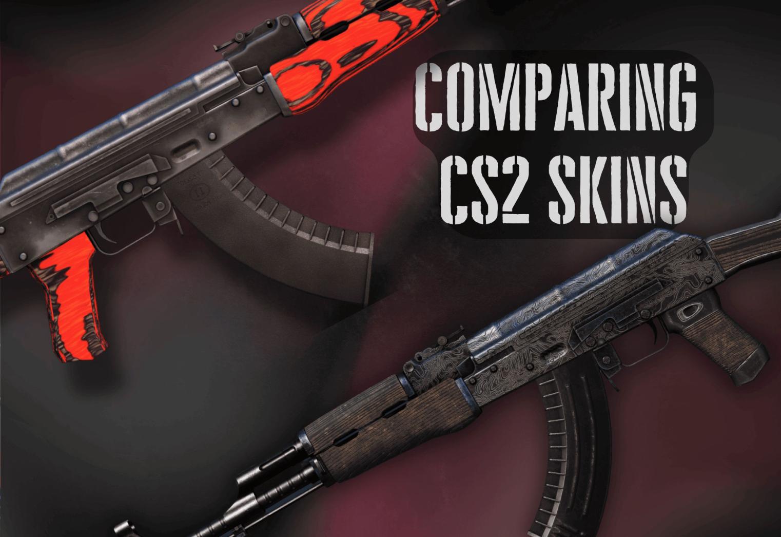 Jämförelse av riktiga vapen och CS2-skins: Från kamouflage till samlarobjekt