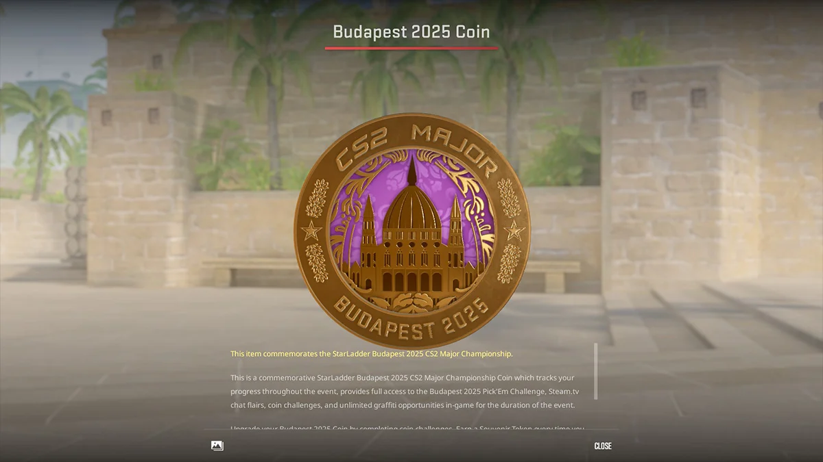 CS2 픽엠 가이드: 부다페스트 2025에서 다이아몬드 코인을 얻는 방법