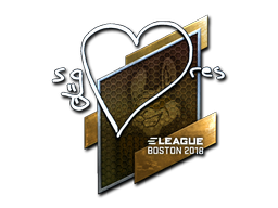 Sticker | seang@res (Foil) | Boston 2018