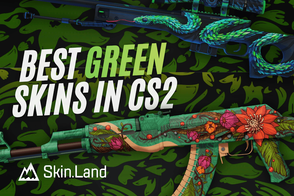 Alla bästa CS:GO och CS2 gröna skin 2026