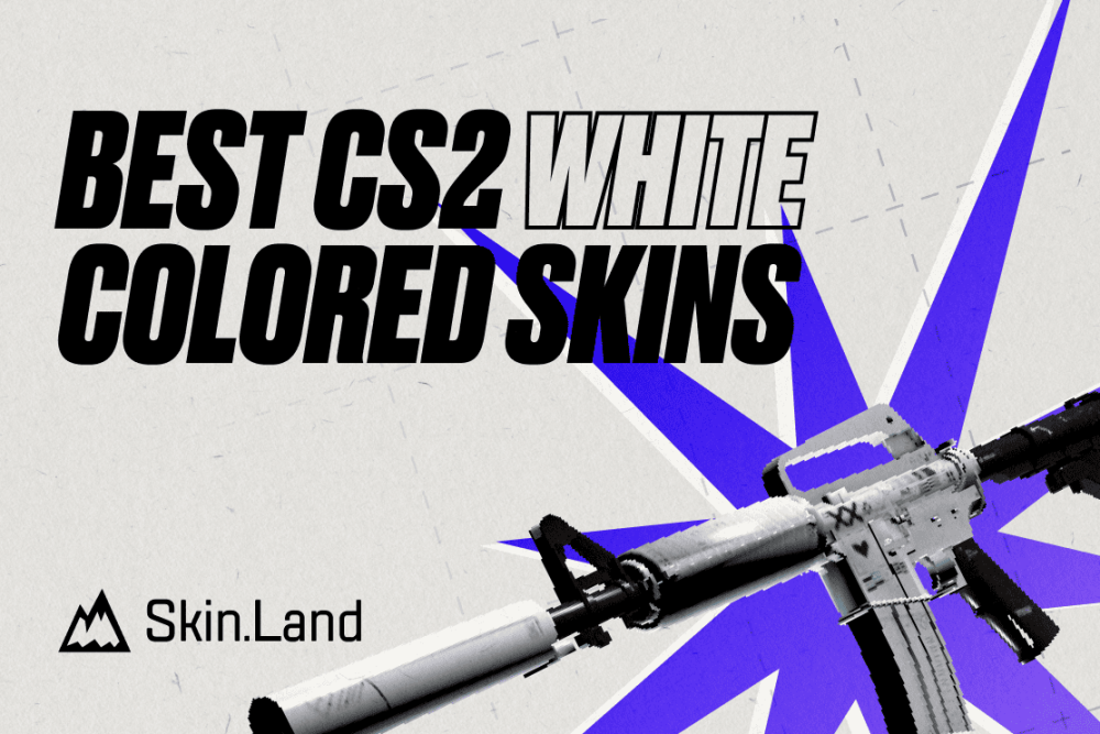 All Best CS:GO and CS2 White Skins in {year}
