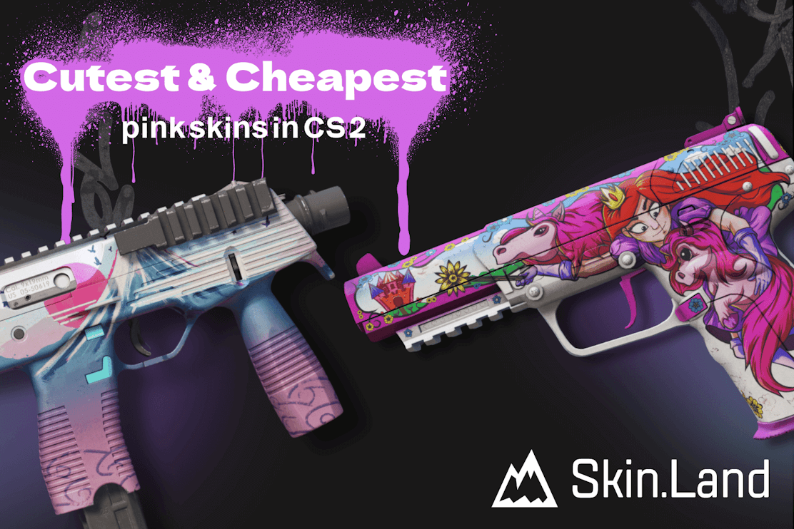Rosa Skins in CS:GO und CS2