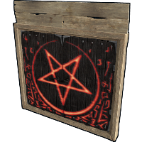 Wooden Double Door Skins